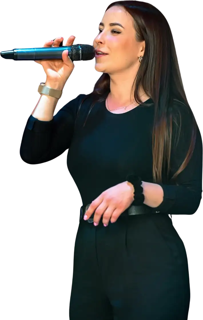 Anita - wokalista zespołu muzycznego nemesis